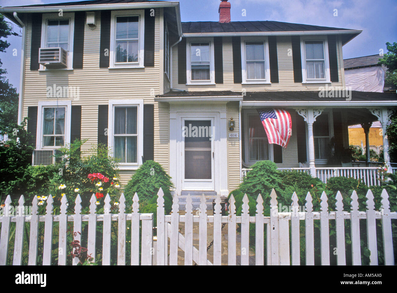 Home in Glen Echo Maryland Stock Photo Alamy