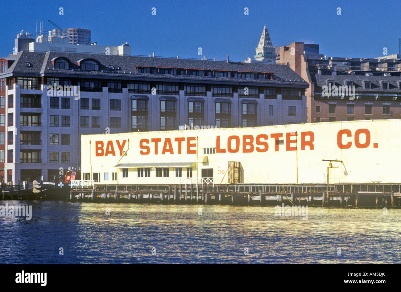 Bay State Lobster Company Boston Massachusetts Stock Photo Alamy