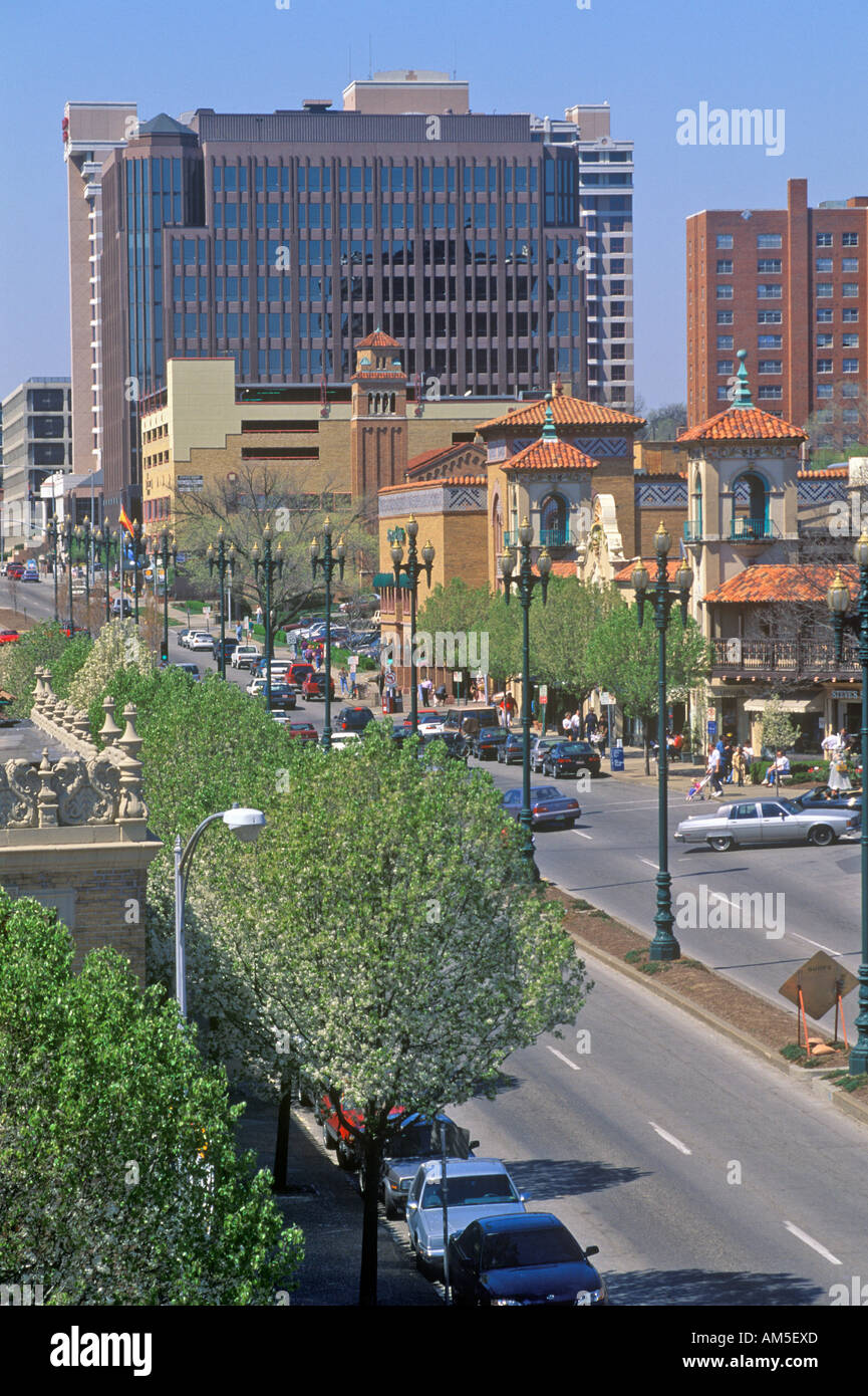 The Plaza downtown Kansas City MO Stock Photo Alamy