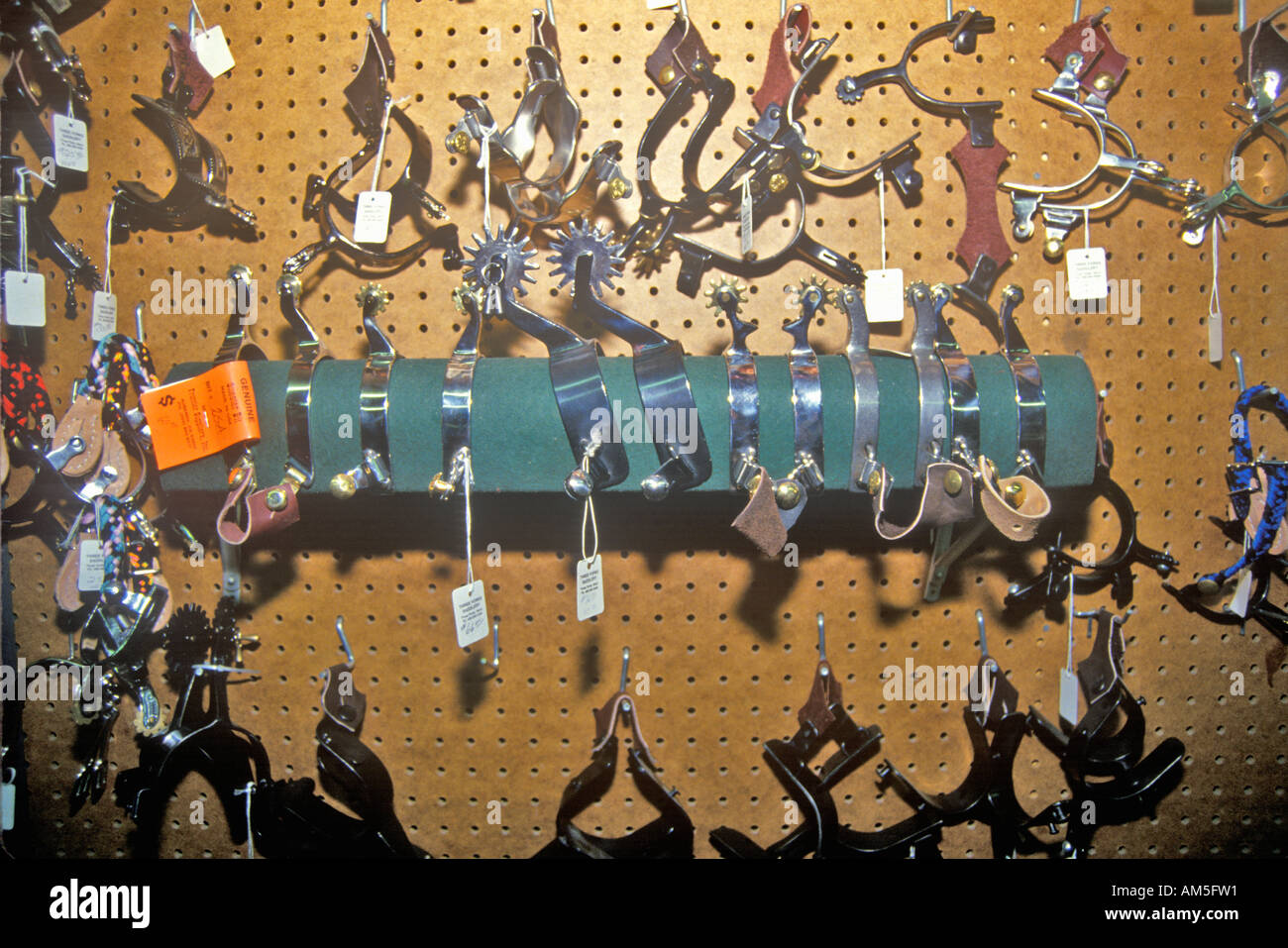 Three Forks Custom Saddlery MT Stock Photo Alamy