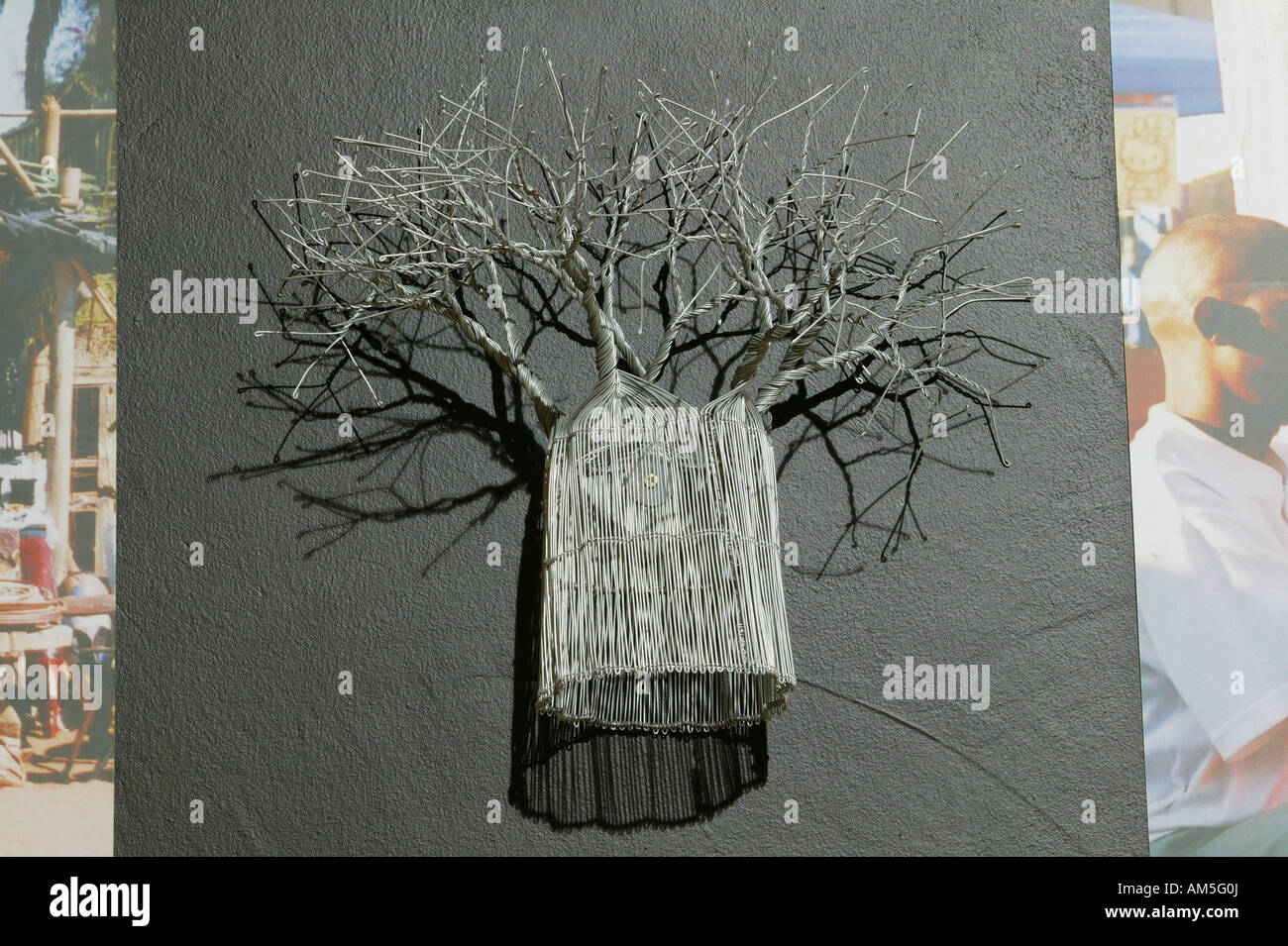 Artsandcrafts, tree made of silver wire, NationalCultureMuseum