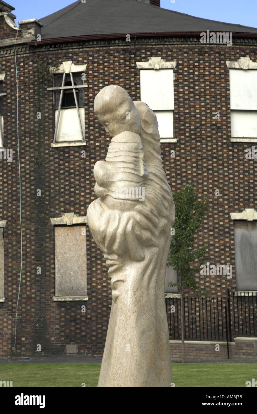 Sculpture Bethesda Chapel Hanley Stock Photo