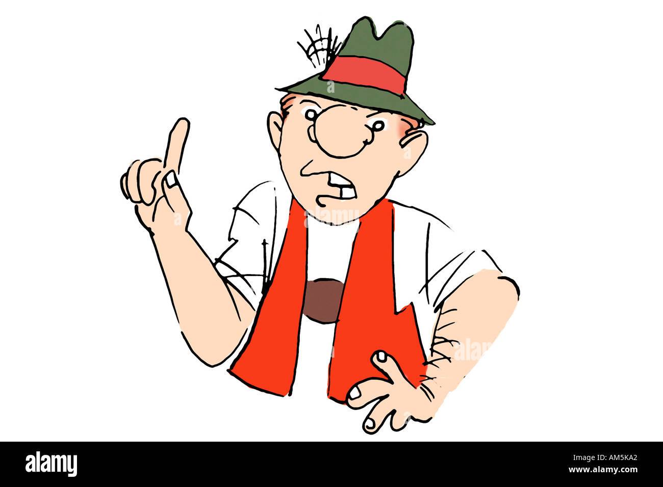 Zeigefinger cartoon hi-res stock photography and images - Alamy