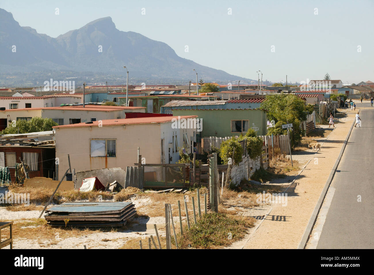 Township in Cape Town, South Africa Stock Photo