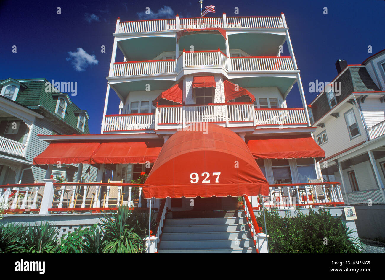 The Sea Mist Apartments Cape May NJ Stock Photo Alamy