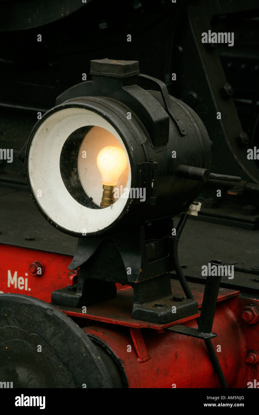 Headlight historical steam train hires stock photography and images