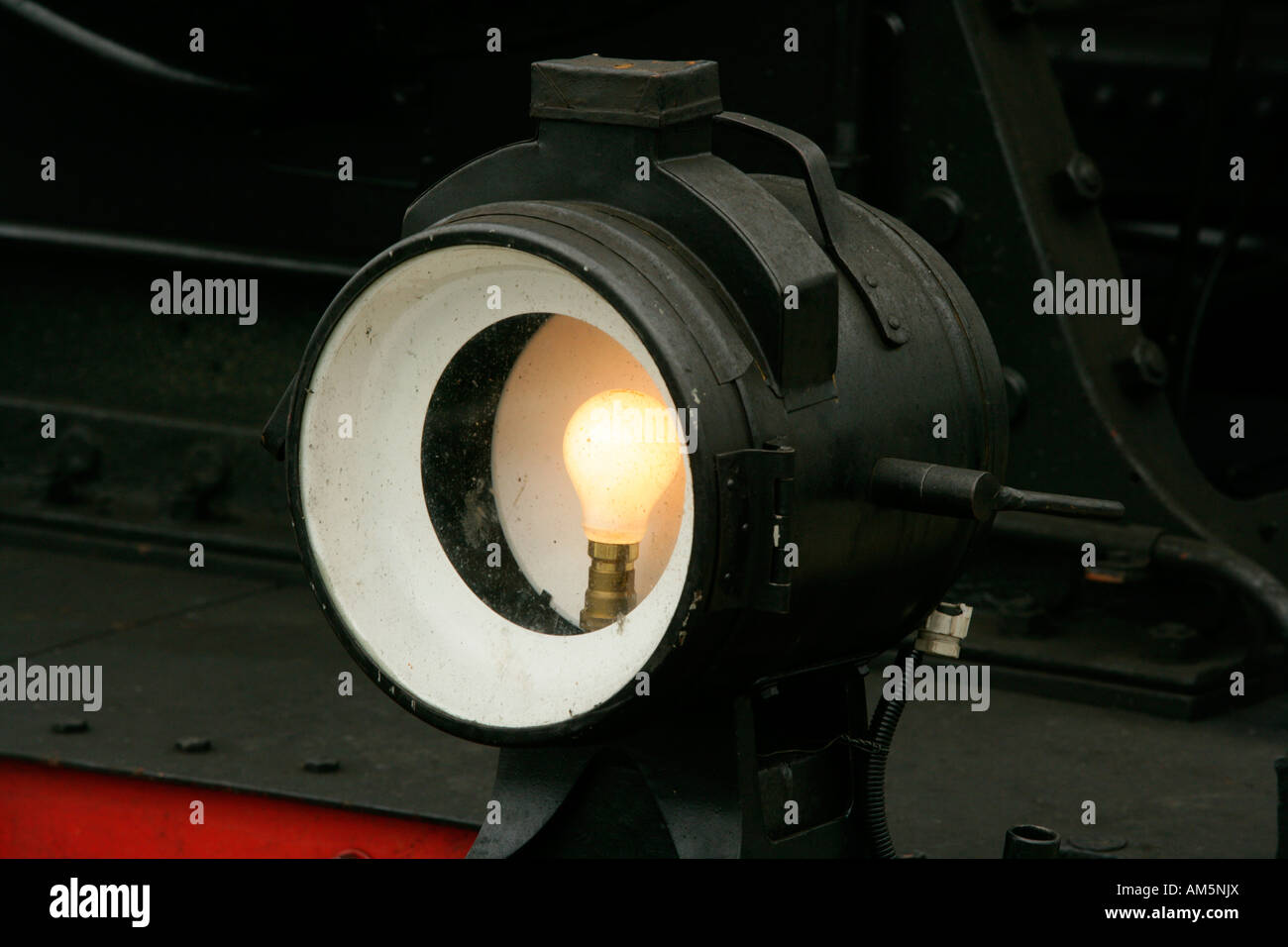 Headlight historical steam train hires stock photography and images