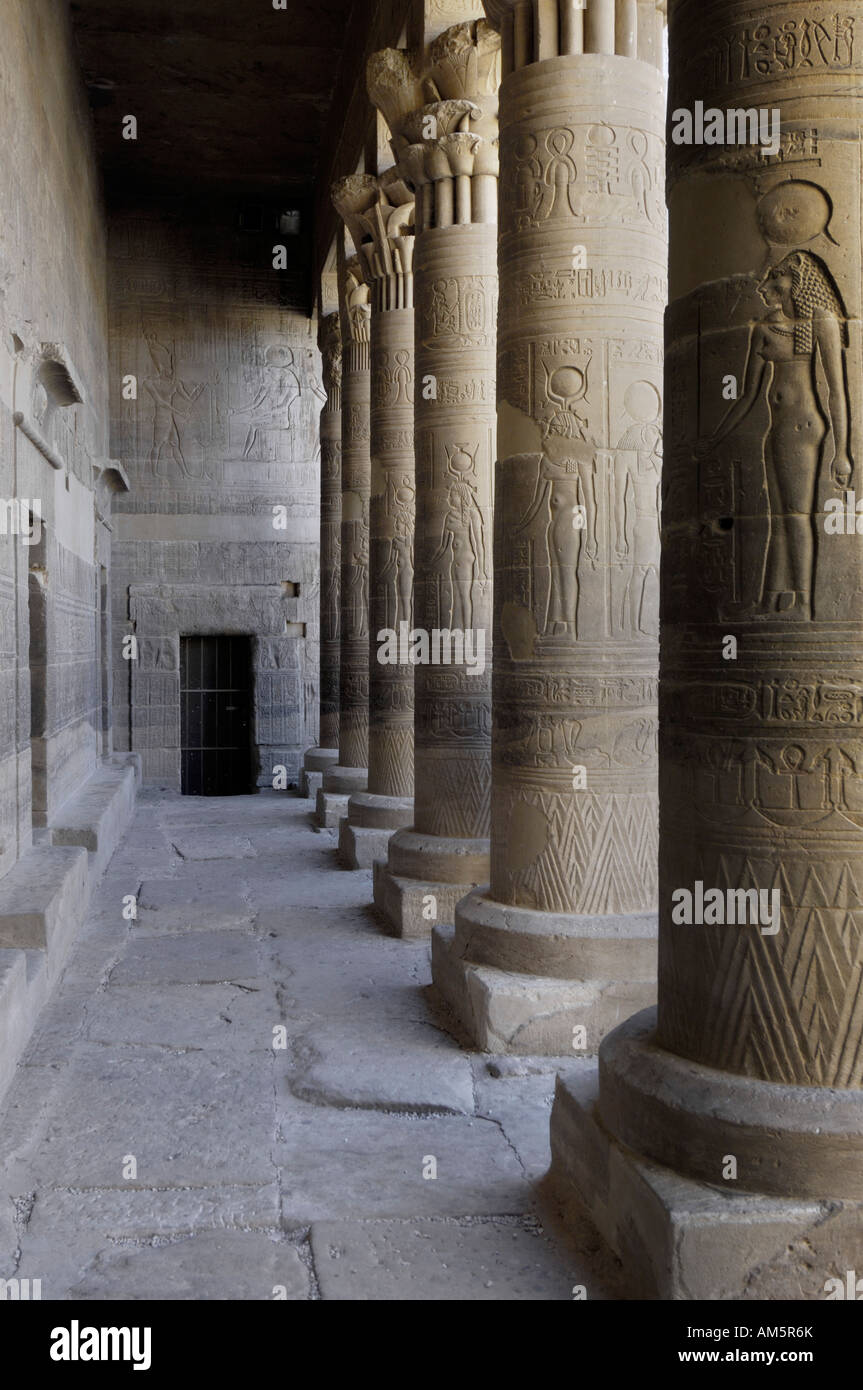 Philae temple Egypt North Africa Stock Photo