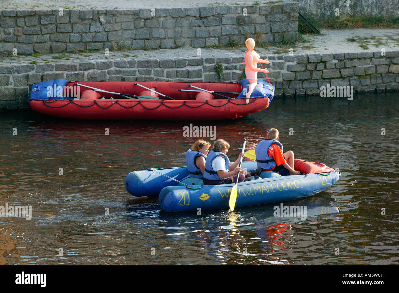 Rubber boat with figurehead, sex doll, on the Moldau, Cesky Krumlov, Bohemia, Czechia Stock Photo - Alamy Rubber boat with figurehead, sex doll, on the Moldau, Cesky Krumlov, Bohemia, Czechia Stock Photo - Alamy