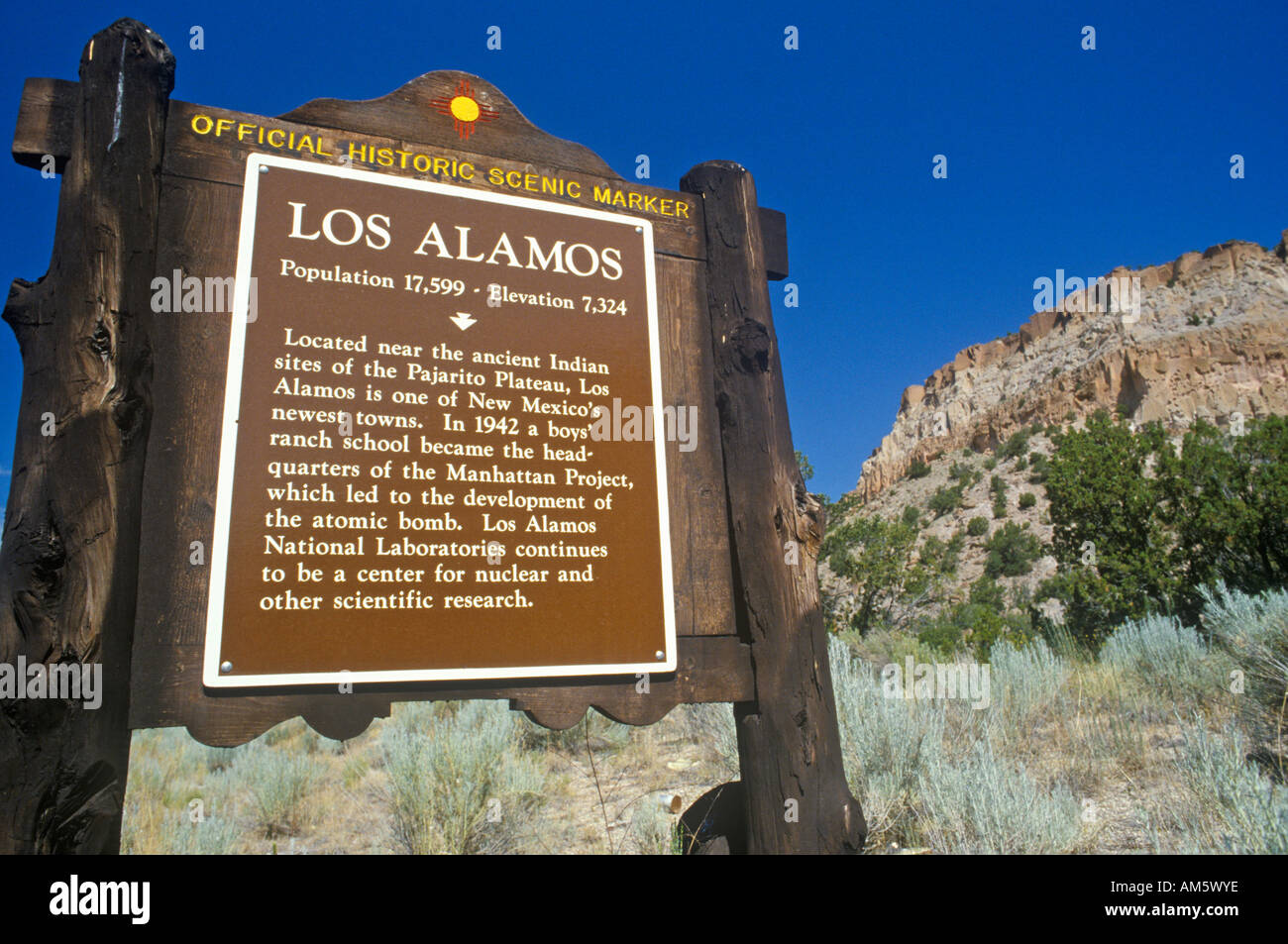 Nm los alamos hires stock photography and images Alamy