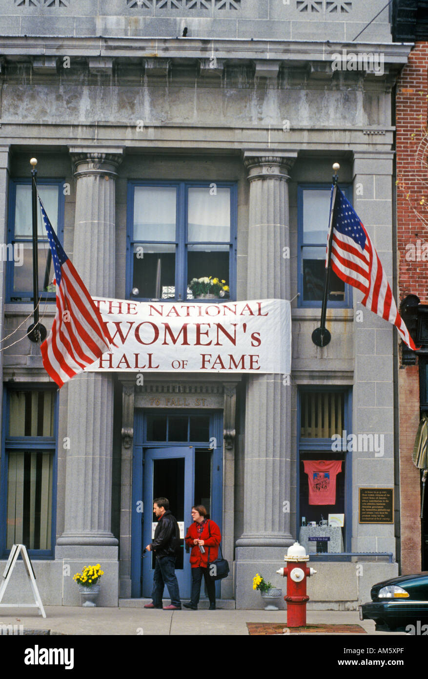 Exterior of Women s Hall of Fame Seneca Falls NY Stock Photo Alamy