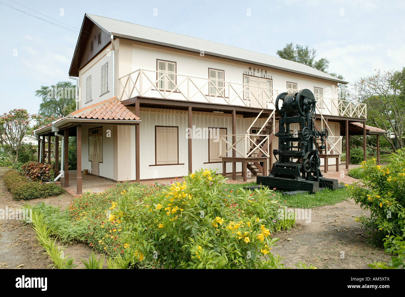 Museum of local history in Filadelfia city of the Mennonite