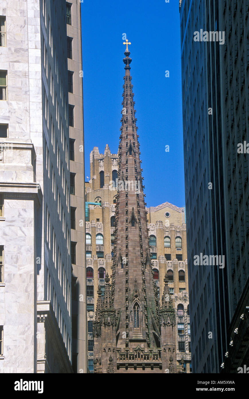 Trinity Church New York City NY Stock Photo - Alamy