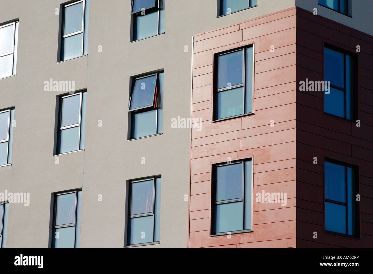 Modern block of apartments/flats in Cheltenham UK Stock Photo Alamy