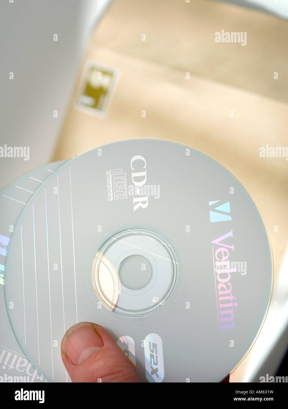 Sony CD-R compact disc 700MB Stock Photo - Alamy