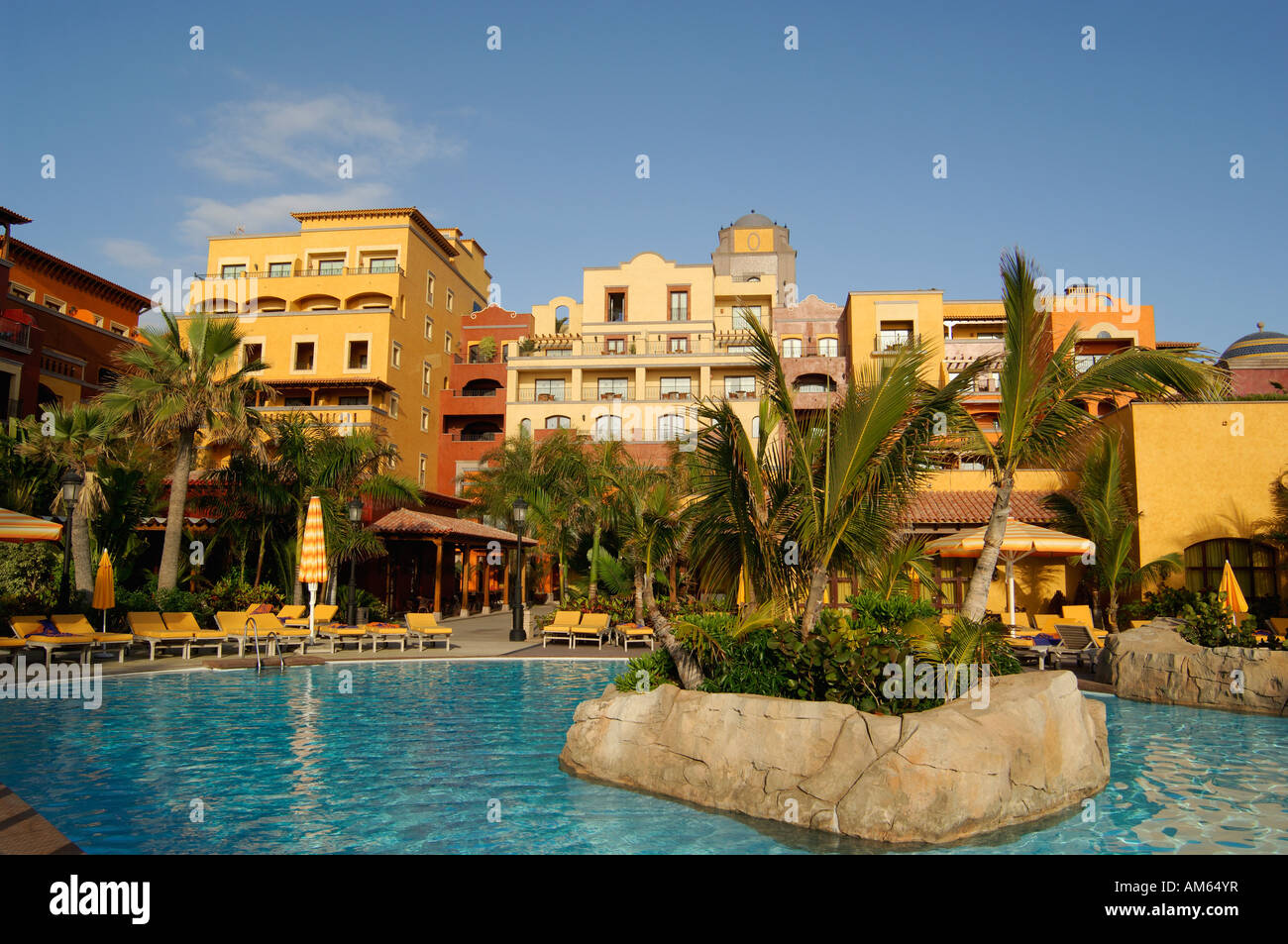 Spain, Canary Islands, Tenerife, Playa de las Americas, Villa Cortes hotel  Stock Photo - Alamy