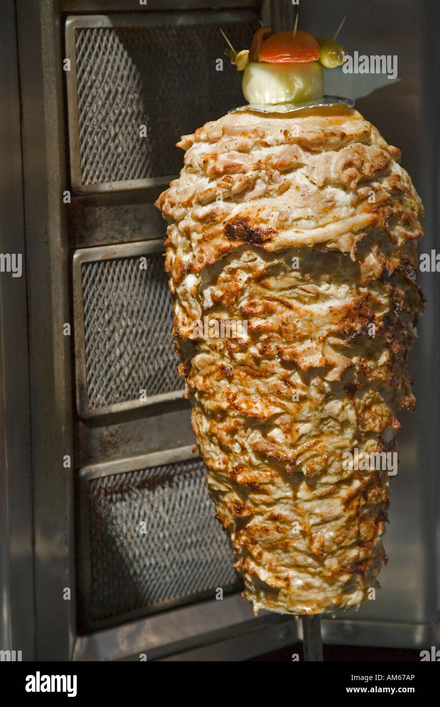 Doner Kebab Stock Photo