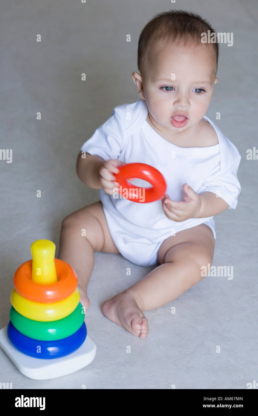 Baby sitting cheap ring