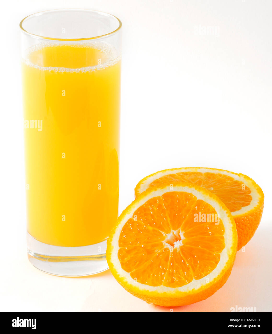 Orange juice Stock Photo