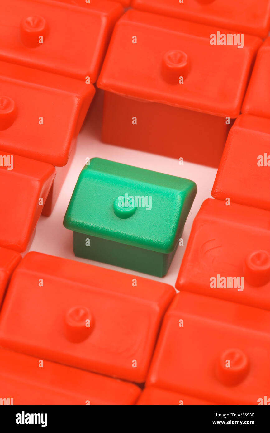 Real Estate Property Board game concept Stock Photo Alamy