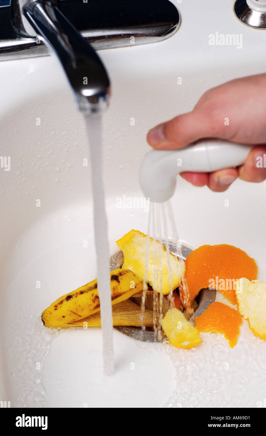 Garbage disposal sink hires stock photography and images Alamy