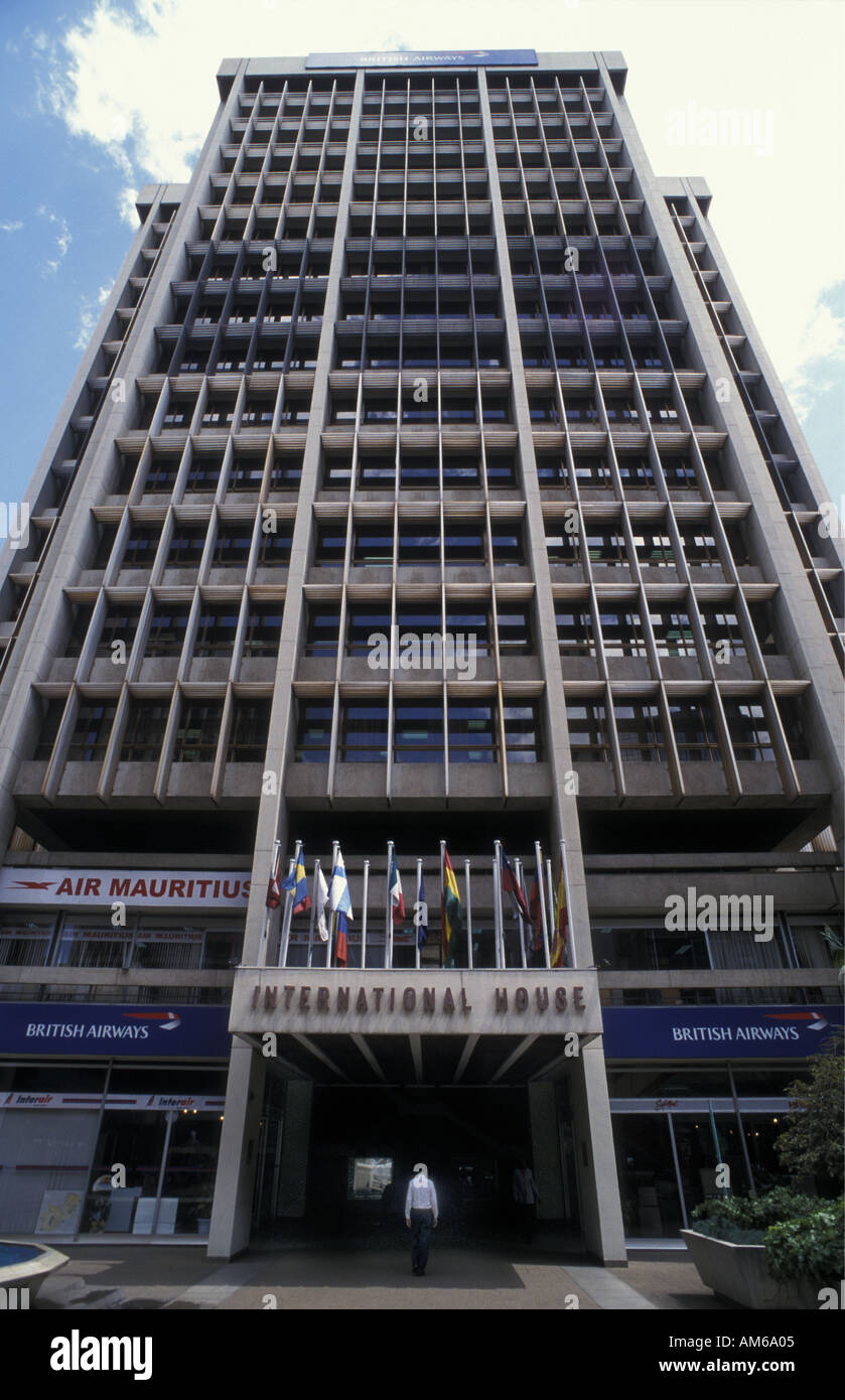 International House Nairobi Stock Photo Alamy