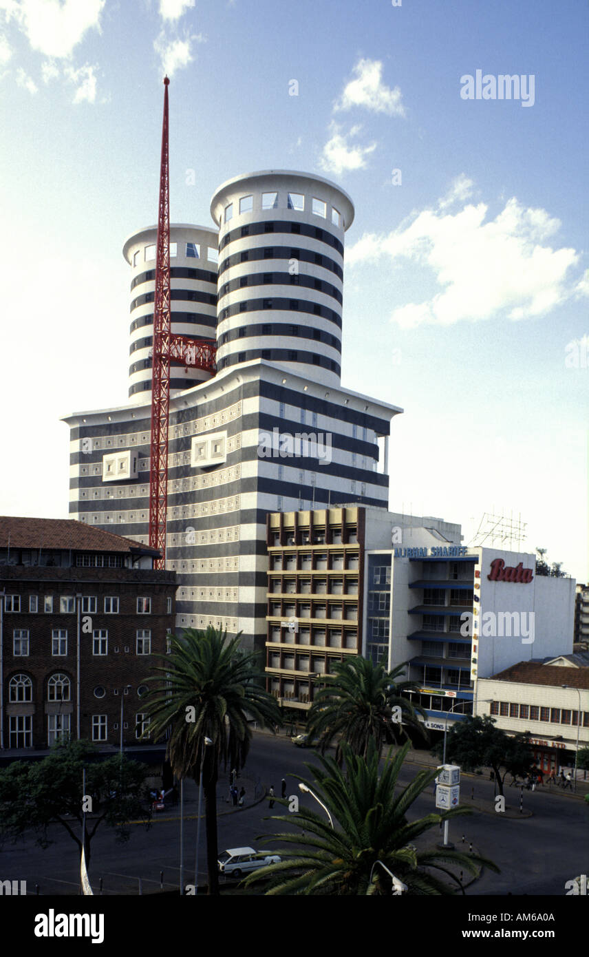 The Nation Building Nairobi Stock Photo