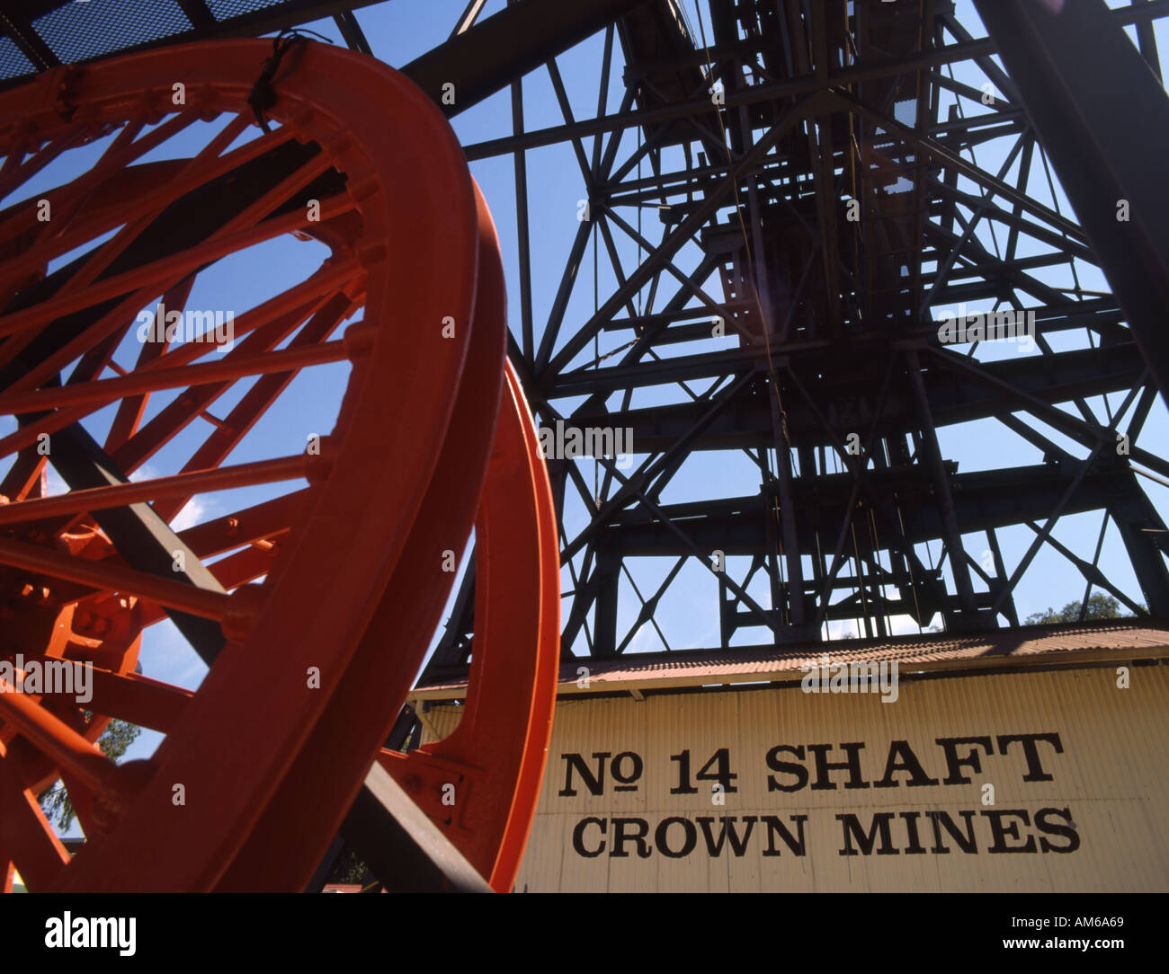 South Africa Johannesburg Old gold mine Stock Photo Alamy