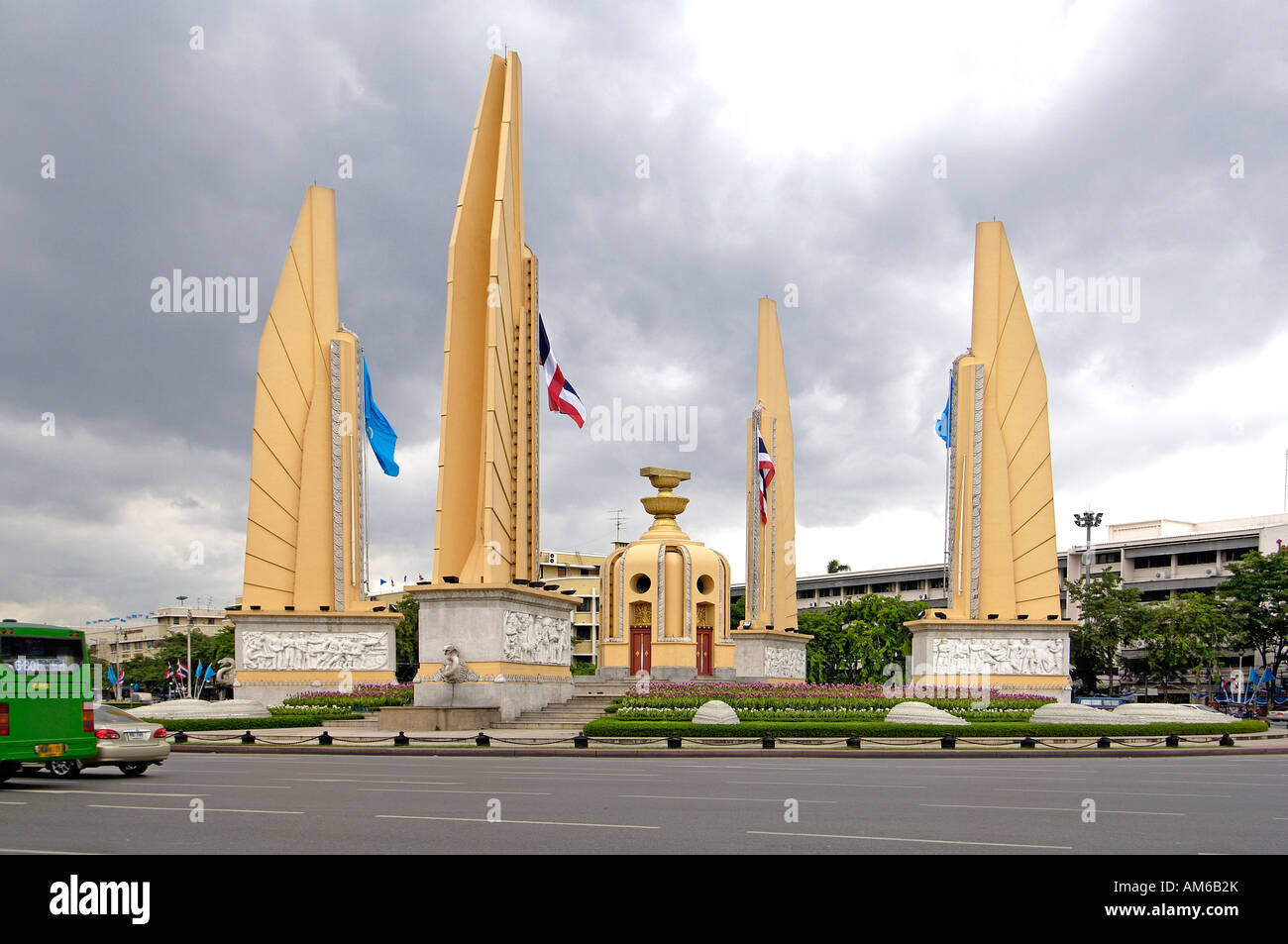 Memorial of democracy in bangkok, thailand Stock Photo