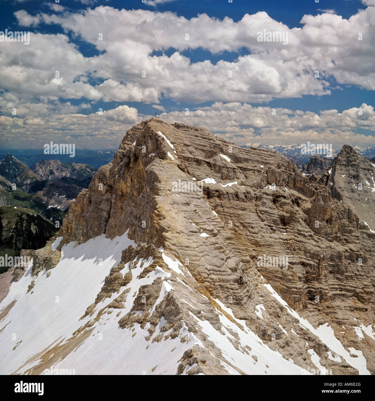 Birkkarspitze, Vomper-Kette, Karwendel, Tyrol, Austria Stock Photo - Alamy