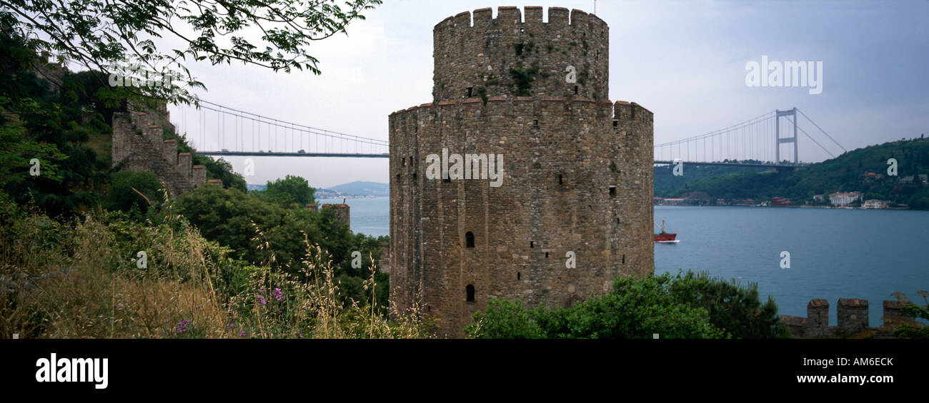 Rumeli Castle Istanbul Turkey Stock Photo