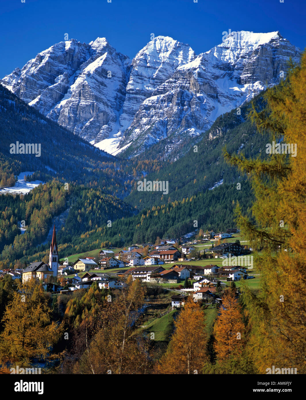 Mieders, Stubai Valley, Kalkkoegel, Stubai Alps, Tyrol, Austria Stock Photo