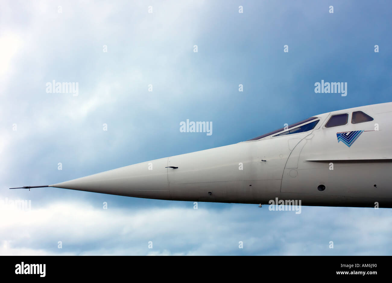 Concord at Duxford Air Museum Stock Photo - Alamy