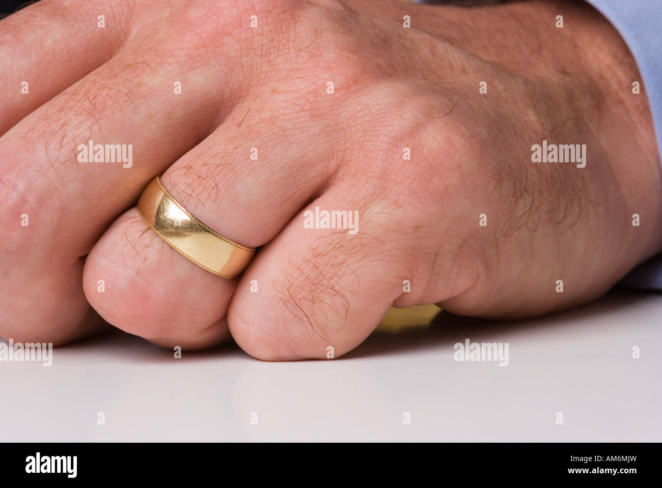 Young Male Hands With Ring Stock Photo - Download Image Now - Men, Wedding  Ring, Ring - Jewelry - iStock