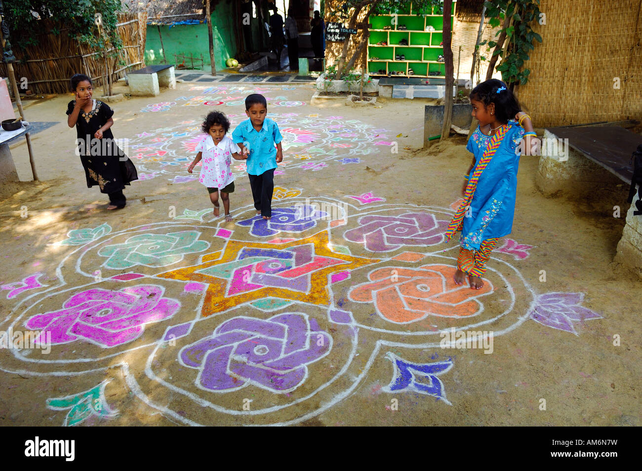 Kolam girl hires stock photography and images Alamy