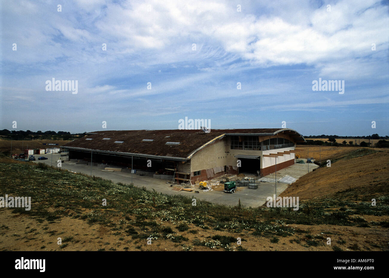 Suffolk brewer Adnams 'green' distribution centre in Southwold. Stock Photo