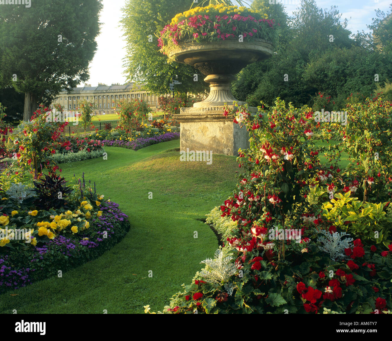 GB - SOMERSET:  Royal Crescent at the City of Bath Stock Photo