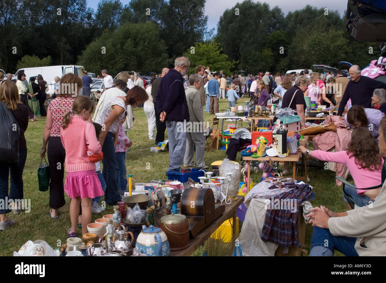 Car Boot Sale Stock Photo Alamy