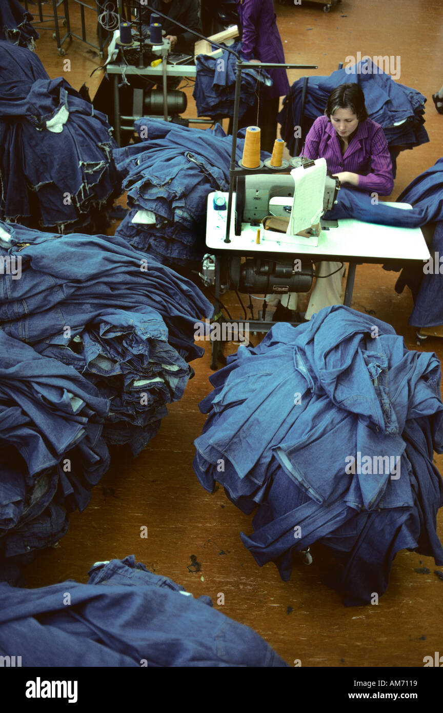 Garment factory, Northern Ireland Stock Photo Alamy