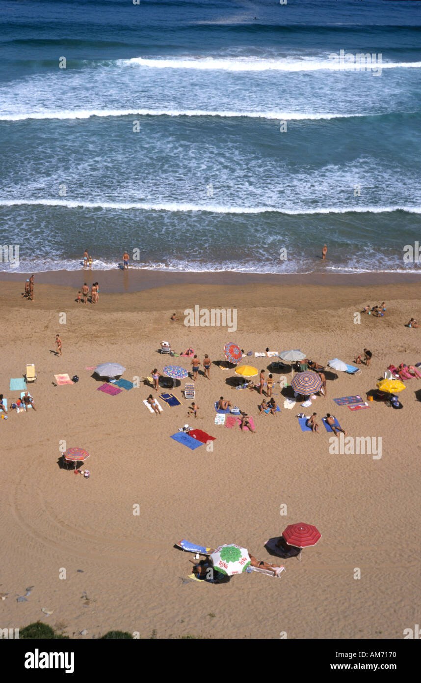 Playa de Laga Costa Vasca Spain Stock Photo