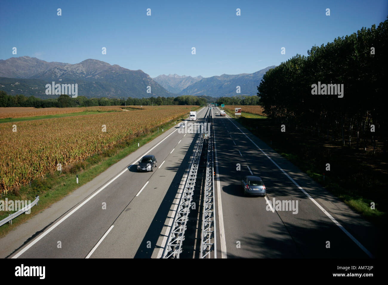 Autostrada a5 torino aosta hires stock photography and images Alamy