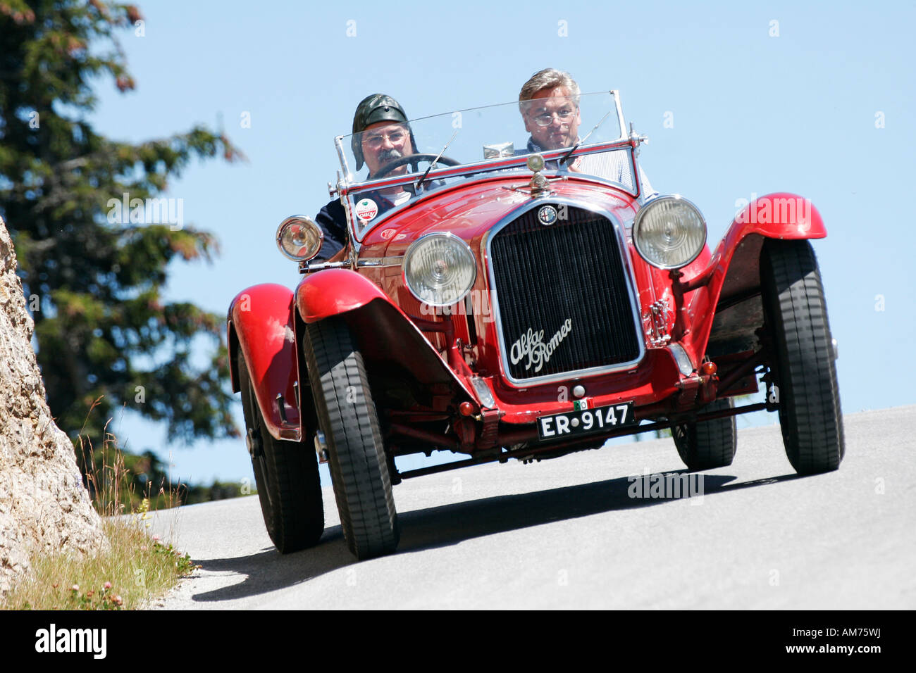 Alfa Romeo 6 C vintage car, year of construction 1931, EnnstalClassic