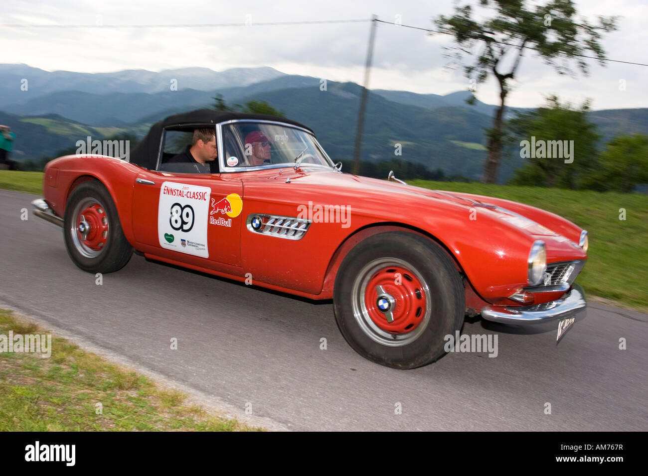 BMW 507, vintage car, Ennstal-Classic 2007, Austria Stock Photo