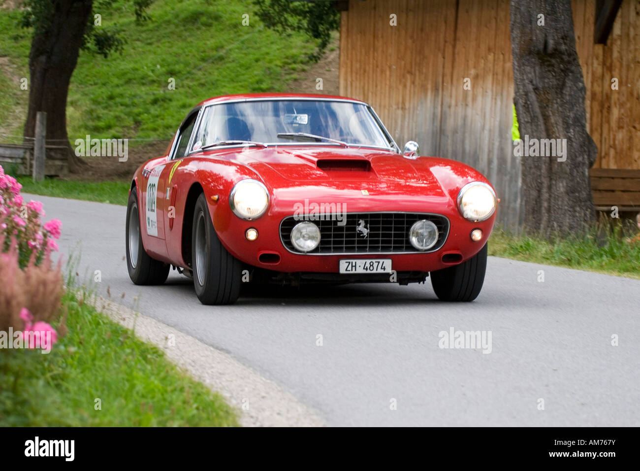 Ferrari 250 GT SWB, vintage car, year of construction 1960, Ennstal-Classic 2007, Austria Stock Photo