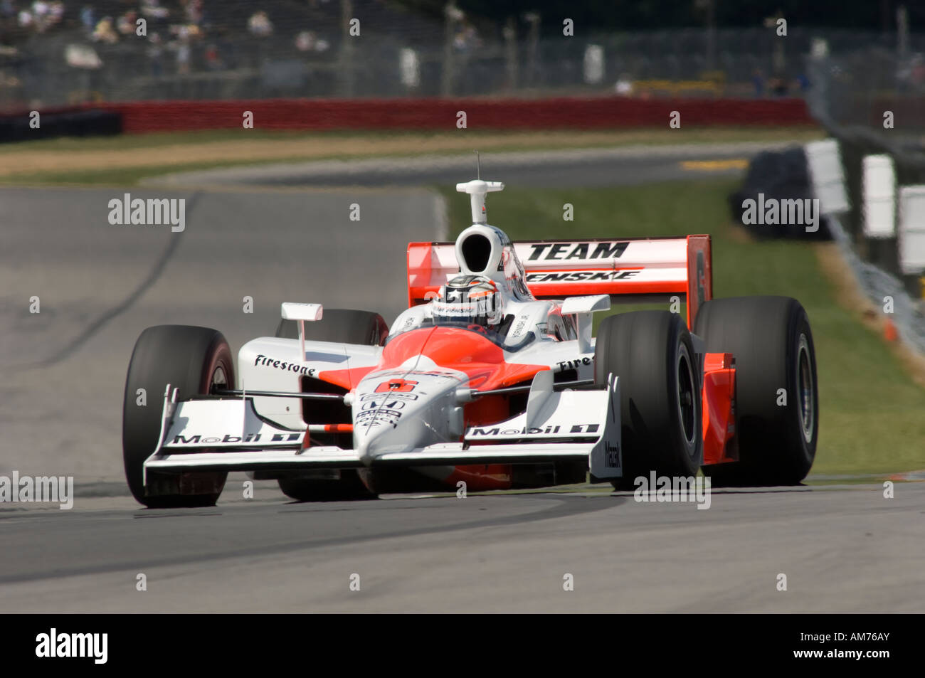 Sam Hornish Jr at the Honda Indy 200 at Mid-Ohio, 2007 Stock Photo