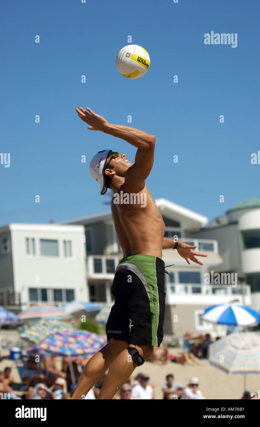 AVP Professional Beach Volleyball California USA Stock Photo Alamy