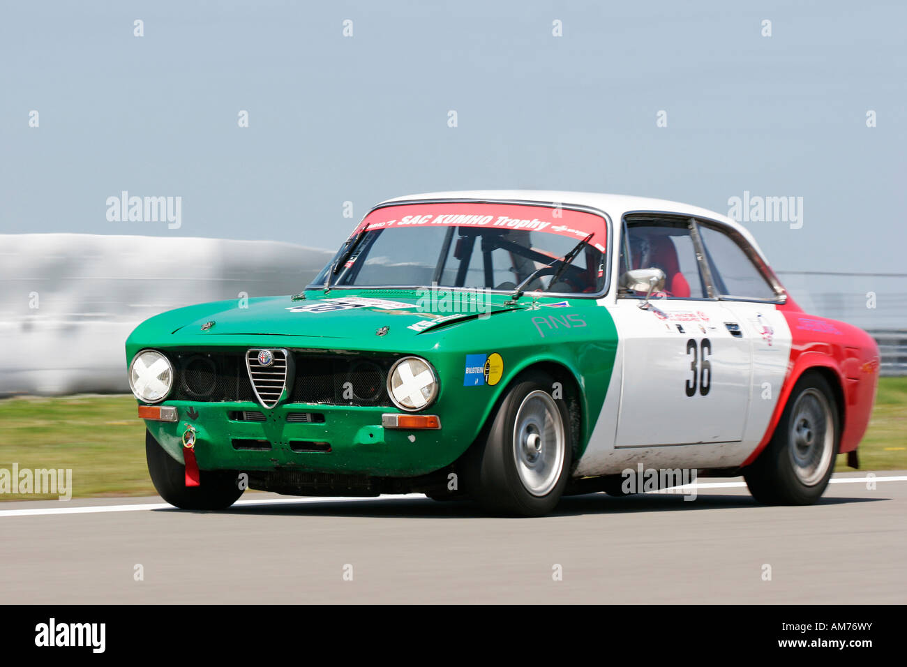 Alfa Romeo GT Veloce, year of construction 1960, Vintage cars Grand Prix Nuerburgring 2007, Germany Stock Photo