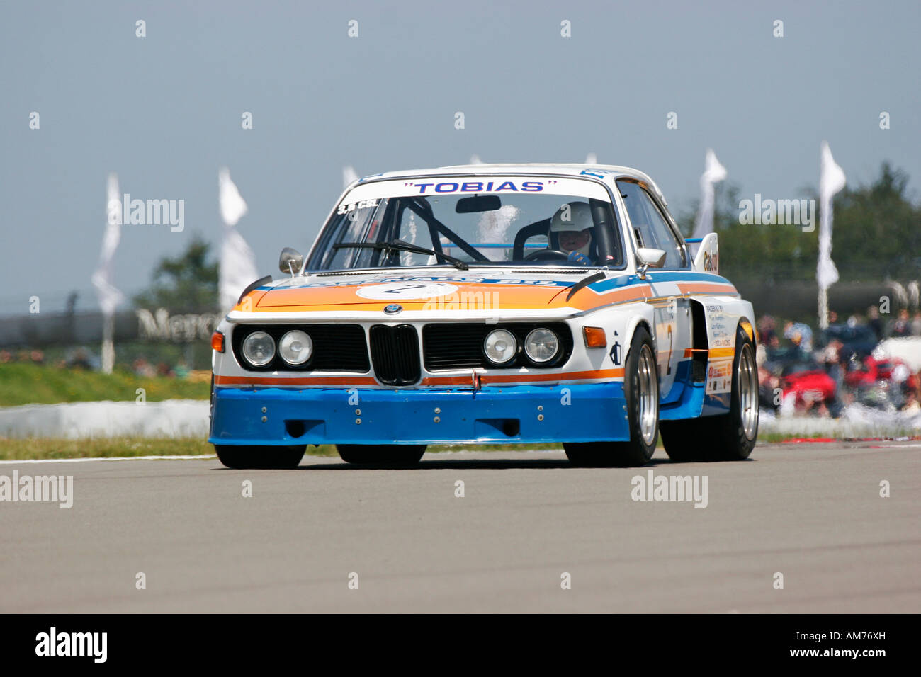 BMW 3, 0 CSL, year of construction 1972, Vintage cars Grand Prix Nuerburgring 2007, Germany Stock Photo