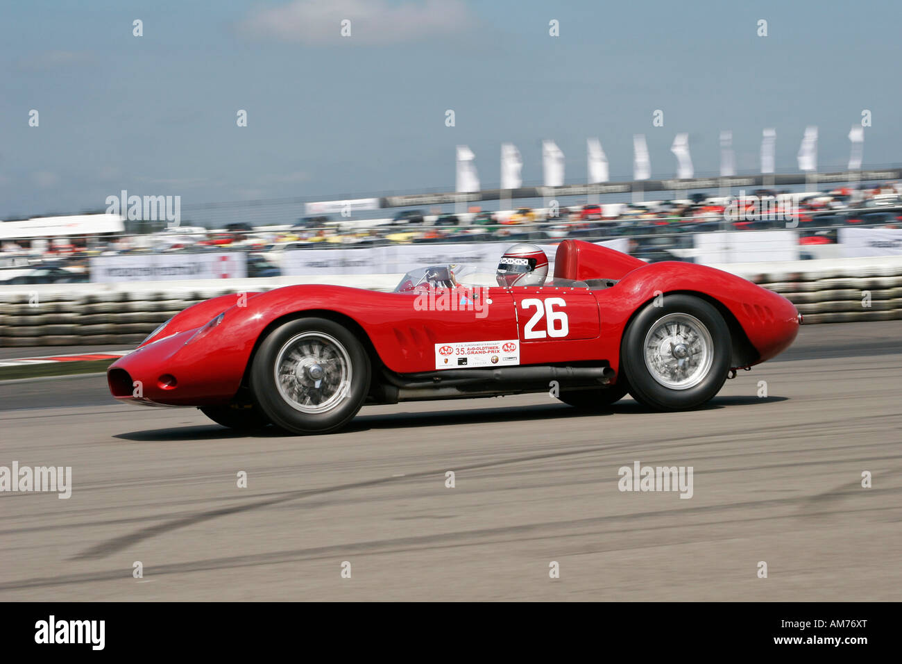 Maserati 250 S, year of construction 1957, Vintage cars Grand Prix Nuerburgring 2007, Germany Stock Photo