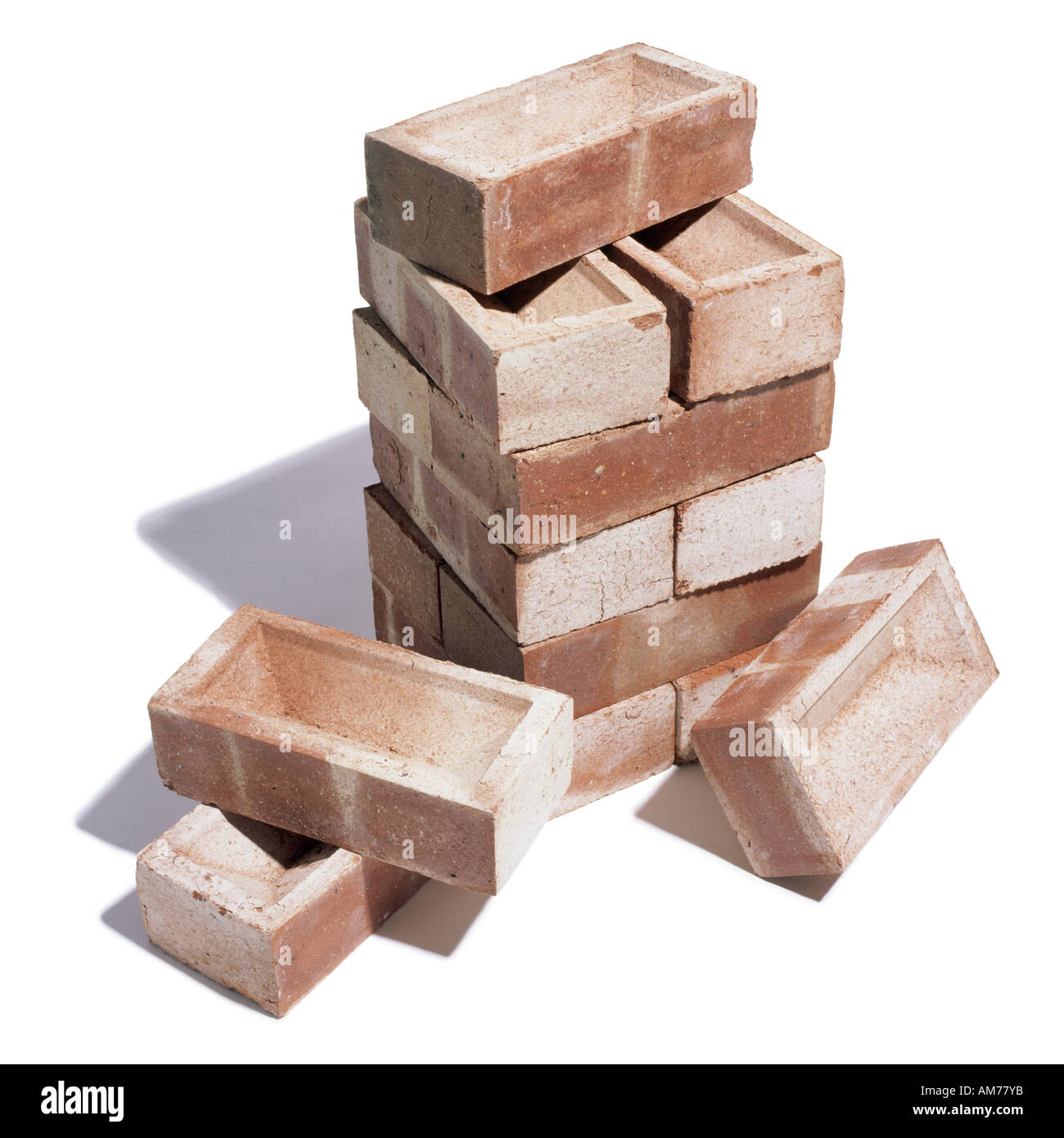 A pile of bricks Stock Photo